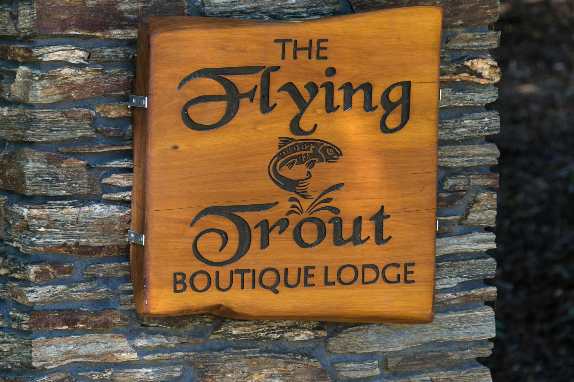The Flying Trout Boutique Lodge Taupo Bagian luar foto